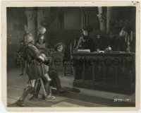 3t1411 HUNCHBACK OF NOTRE DAME 8x10.25 still 1923 Lon Chaney Sr. as Quasimodo dragged away!