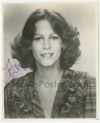 3t1150 JAMIE LEE CURTIS signed 8x10 REPRO photo 1980s great head & shoulders portrait of the star!