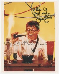 3t1088 JERRY LEWIS signed color 8x10 REPRO photo 1995 great poster image from The Nutty Professor!