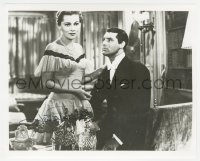 3t1156 JOAN FONTAINE signed 8x10 REPRO photo 1980s with Cary Grant in Alfred Hitchcock's Suspicion!