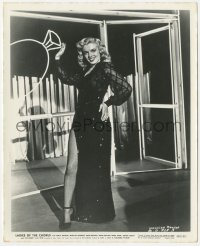 3t1429 LADIES OF THE CHORUS 8x10 still 1948 full-length image of sexy Marilyn Monroe showing leg!