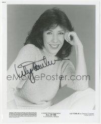 3t1166 LILY TOMLIN signed 8x10 REPRO photo 1990s smiling portrait when she made All of Me!