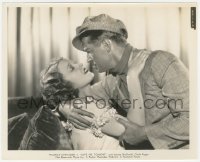 3t1436 LOVE ME TONIGHT 8.25x10 still 1932 romantic c/u of Jeanette MacDonald & Maurice Chevalier!