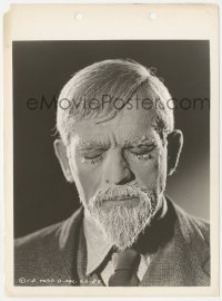 3t1443 MAN WITH NINE LIVES 8x11 key book still 1940 great c/u of Boris Karloff cryogenically frozen!