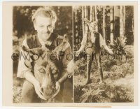 3t1449 MIDSUMMER NIGHT'S DREAM 6.5x8.5 news photo 1935 split image of James Cagney as Bottom!