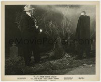 3t1481 PLAN 9 FROM OUTER SPACE 8.25x10 still 1958 Tor Johnson & Lugosi, or is he the chiropractor!