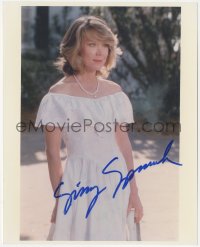 3t1109 SISSY SPACEK signed color 8x10 REPRO photo 2000s c/u of the pretty actress wearing pearls!