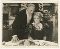 3t1518 SONG OF SONGS 8.25x10 still 1933 Lionel Atwill with monocle stands over Marlene Dietrich!