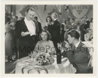 3t1520 SPEED 8x10 still 1936 James Stewart with Ted Healy & pretty Patricia Wilder at fancy party!