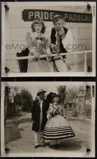 3t1692 STEAMBOAT 'ROUND THE BEND 2 8x10 stills 1935 great images of Will Rogers with Anne Shirley!