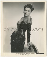 3t1522 STORMY WEATHER 8.25x10 still 1943 sexy portrait of young Lena Horne in cool sequined dress!