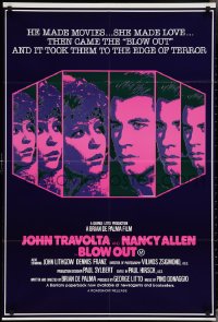 3t0426 BLOW OUT Aust 1sh 1982 John Travolta, Brian De Palma, the edge of terror, different!