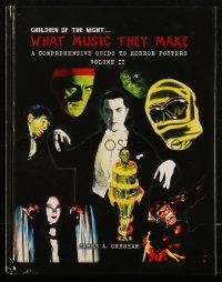 3t0345 CHILDREN OF THE NIGHT: WHAT MUSIC THEY MAKE hardcover book 2018 guide to horror posters!