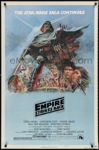 3t0844 EMPIRE STRIKES BACK style B NSS style 1sh 1980 George Lucas classic, art by Tom Jung!