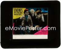 3t1254 LADIES OF THE BIG HOUSE glass slide 1931 Sylvia Sidney, Wynne Gibson, women in prison, rare!