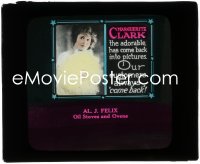 3t1263 MARGUERITE CLARK advertising glass slide 1920s the adorable has come back into pictures!