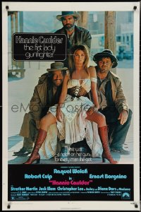 3t0880 HANNIE CAULDER 1sh 1972 sexiest cowgirl Raquel Welch, Jack Elam, Culp, Ernest Borgnine