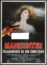 3t0101 MANHUNTER Italian 1p 1987 Hannibal Lector, Red Dragon, different Sciotti art!