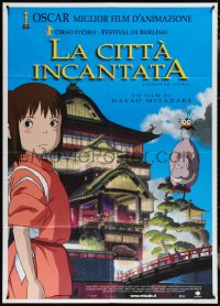 3t0125 SPIRITED AWAY Italian 1p 2003 Hayao Miyazaki top Japanese anime, different cartoon image!