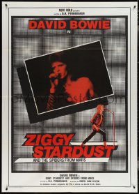 3t0138 ZIGGY STARDUST & THE SPIDERS FROM MARS Italian 1p 1984 David Bowie, Pennebaker, different!