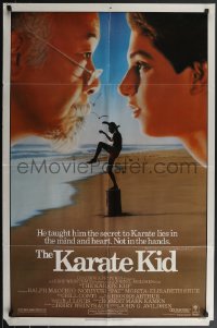 3t0902 KARATE KID 1sh 1984 Pat Morita, Ralph Macchio, teen martial arts classic!