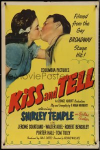 3t0906 KISS & TELL 1sh 1945 whole town thinks 15 year-old Shirley Temple is pregnant!