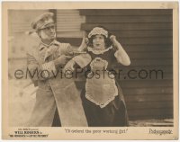 3t0649 BIG MOMENTS FROM LITTLE PICTURES LC 1924 Will Rogers uses gun to protect maid Marie Mosquini!