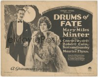 3t0627 DRUMS OF FATE TC 1923 Mary Miles Minter's dead husband returns from African jungle, rare!