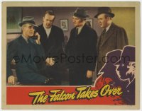 3t0674 FALCON TAKES OVER LC 1942 George Sanders & others watch James Gleason talking on phone!