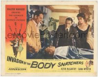 3t0689 INVASION OF THE BODY SNATCHERS LC 1956 McCarthy, Wynter & Donovan discover dead clone body!