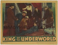 3t0697 KING OF THE UNDERWORLD LC 1939 Humphrey Bogart surrounded by men with guns & Kay Francis!