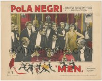 3t0714 MEN LC 1924 sexy Pola Negri hates & uses men, Paul Bern adapted, great border art, very rare