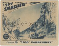 3t0739 SPY SMASHER chapter 10 LC 1942 men fight on car, 2700 Degrees Fahrenheit, Whiz Comics serial!