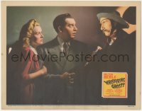 3t0758 WHISPERING GHOSTS LC 1942 Milton Berle & Brenda Joyce shine flashlight on spooky guy, rare!