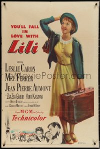 3t0913 LILI 1sh 1952 you'll fall in love with sexy young Leslie Caron, full-length art!