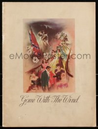 3t0283 GONE WITH THE WIND souvenir program book 1939 Margaret Mitchell's story of the Old South!