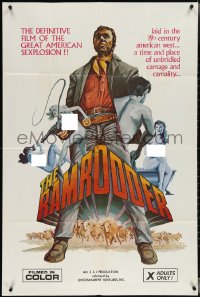 3t0982 RAMRODDER 1sh 1969 the definitive film of the Great American sexplosion, sexy western art!