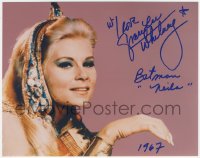 3t1080 GRACE LEE WHITNEY signed color 8x10 REPRO photo 1999 great portrait as sexy Neila in TV's Batman!