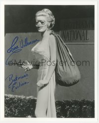 3t1161 JUNE WILKINSON signed 8x10 REPRO photo 1990s as Evilina robbing Gotham National Bank in TV's Batman!