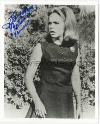 3t1184 TERRY MOORE signed 8x10 REPRO photo 1999 great portrait as sexy Venus in TV's Batman!