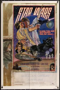 3t1028 STAR WARS style D NSS style 1sh 1978 George Lucas, circus poster art by Struzan & White!