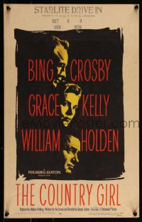 3t0163 COUNTRY GIRL WC 1954 Grace Kelly, Bing Crosby, William Holden, by Clifford Odets, very rare!