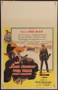 3t0210 MAN FROM LARAMIE WC 1955 three images of James Stewart, directed by Anthony Mann!