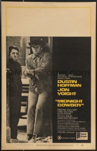 3t0213 MIDNIGHT COWBOY X-rated WC 1969 Dustin Hoffman, Jon Voight, John Schlesinger classic!