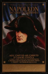 3t0221 NAPOLEON WC R1981 Alan Talm art of Albert Dieudonne as Napoleon Bonaparte, Abel Gance!