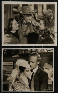 3t1660 GONE WITH THE WIND 3 8x10 stills 1939 Leslie Howard with Olivia De Havilland and Vivien Leigh!