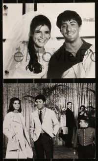 3t1606 GRADUATE 10 8x10 stills 1968 Dustin Hoffman & Katharine Ross, one with candid Mike Nichols!