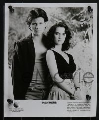 3t1633 HEATHERS 6 8x10 stills 1989 really young Winona Ryder & Christian Slater!