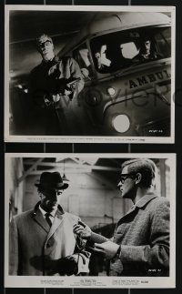 3t1641 IPCRESS FILE 5 8x10 stills 1965 great images of Michael Caine in the spy story of the century!