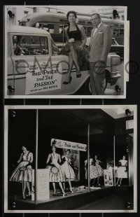 3t1592 PRIDE & THE PASSION 14 from 7x9 to 8x10 stills 1957 special promotions held before premiere!